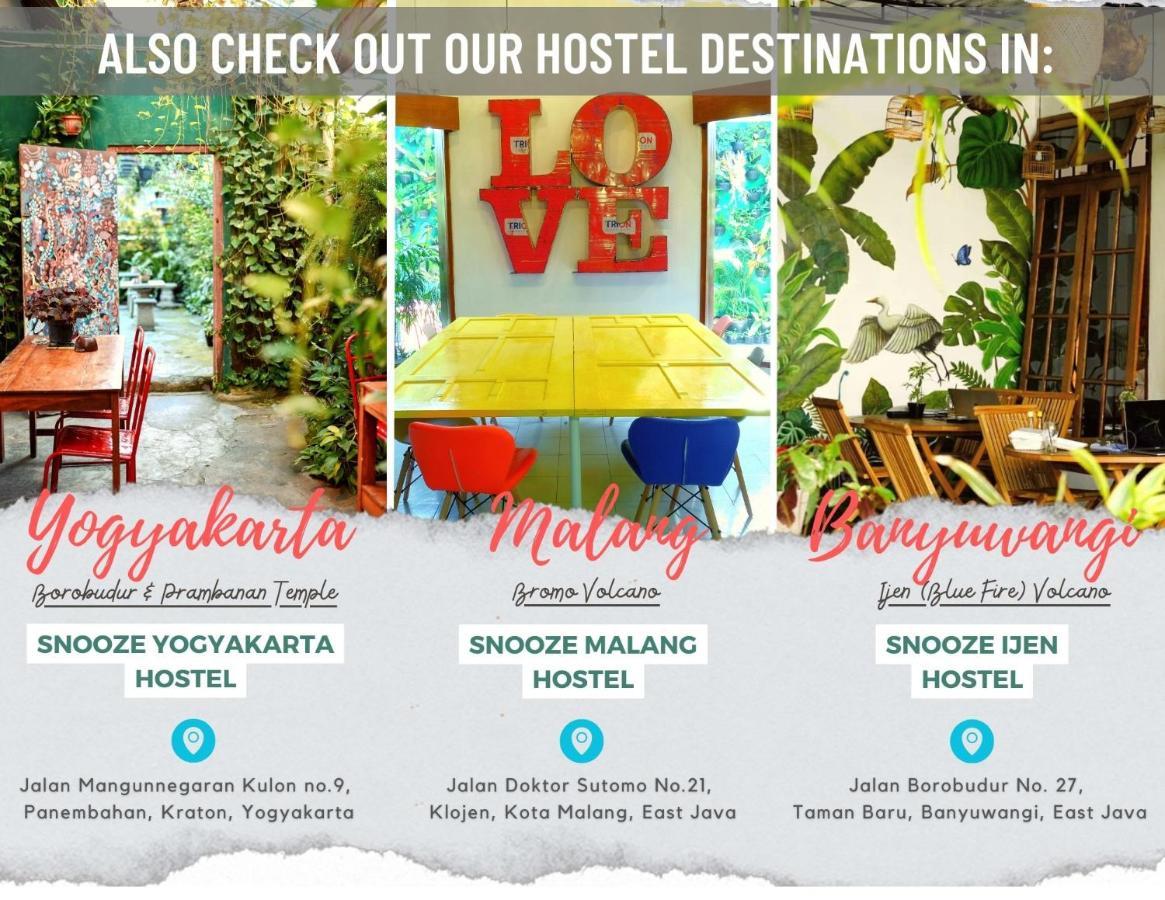 Snooze Ijen Hostel Banyuwangi  Buitenkant foto
